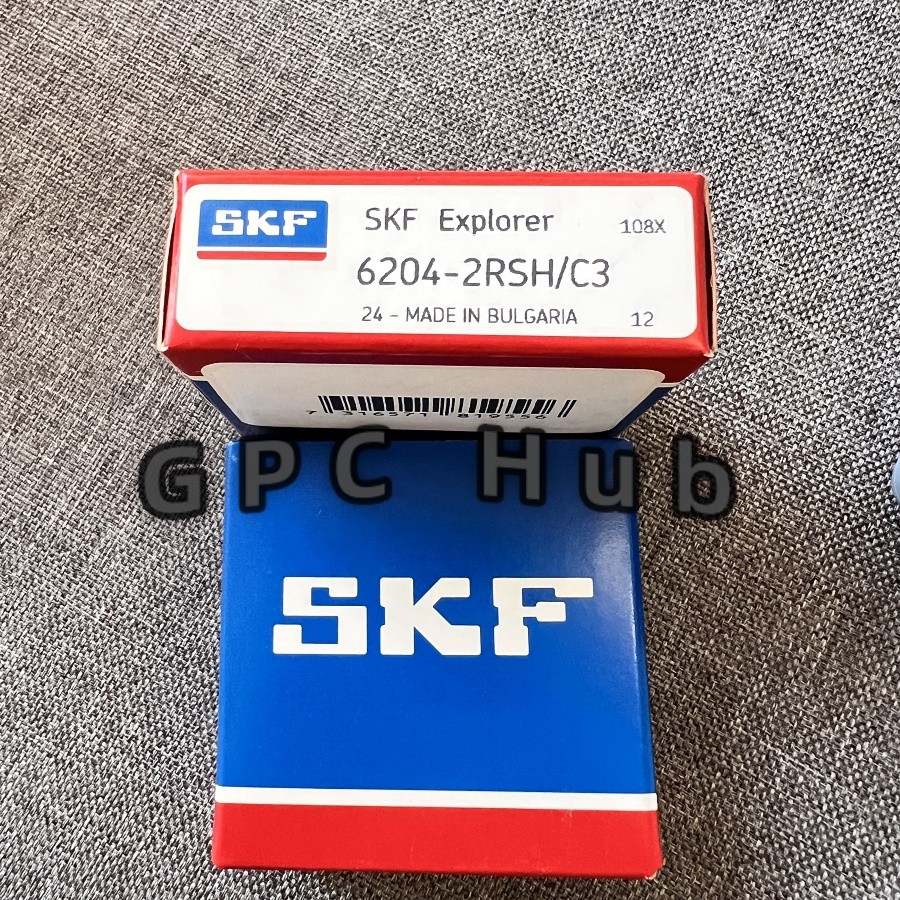 4PCS NEW SKF 6204-2RS C3 Rubber Seal Ball Bearing 20x47x14 Fast shipment #
