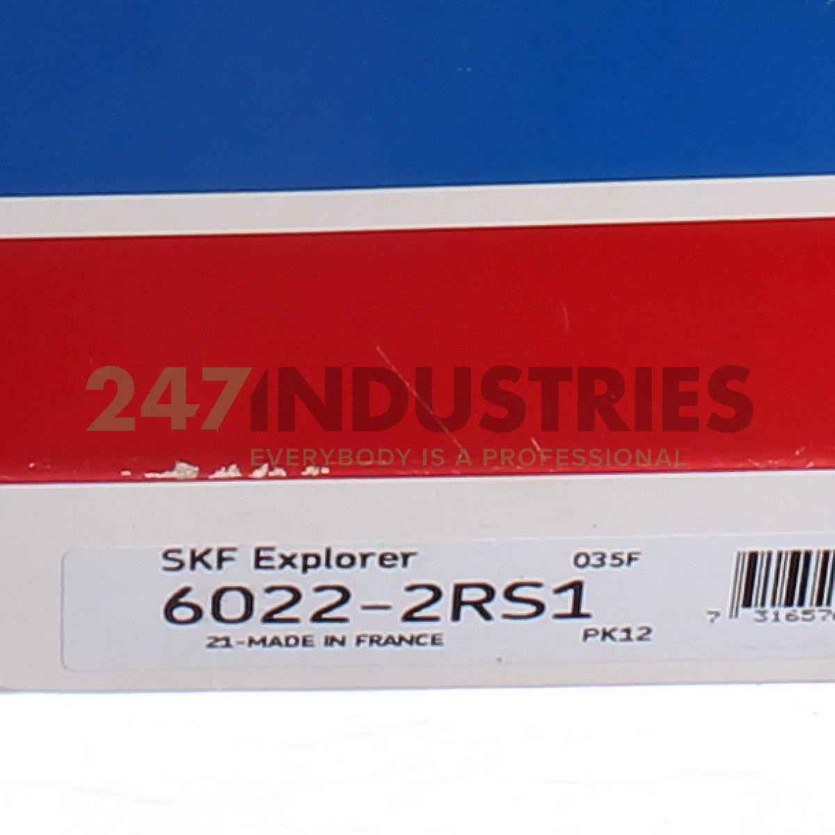 6022-2RS1 SKF 110 x 170 x 28 mm DEEP GR. BALL SINGLE ROW