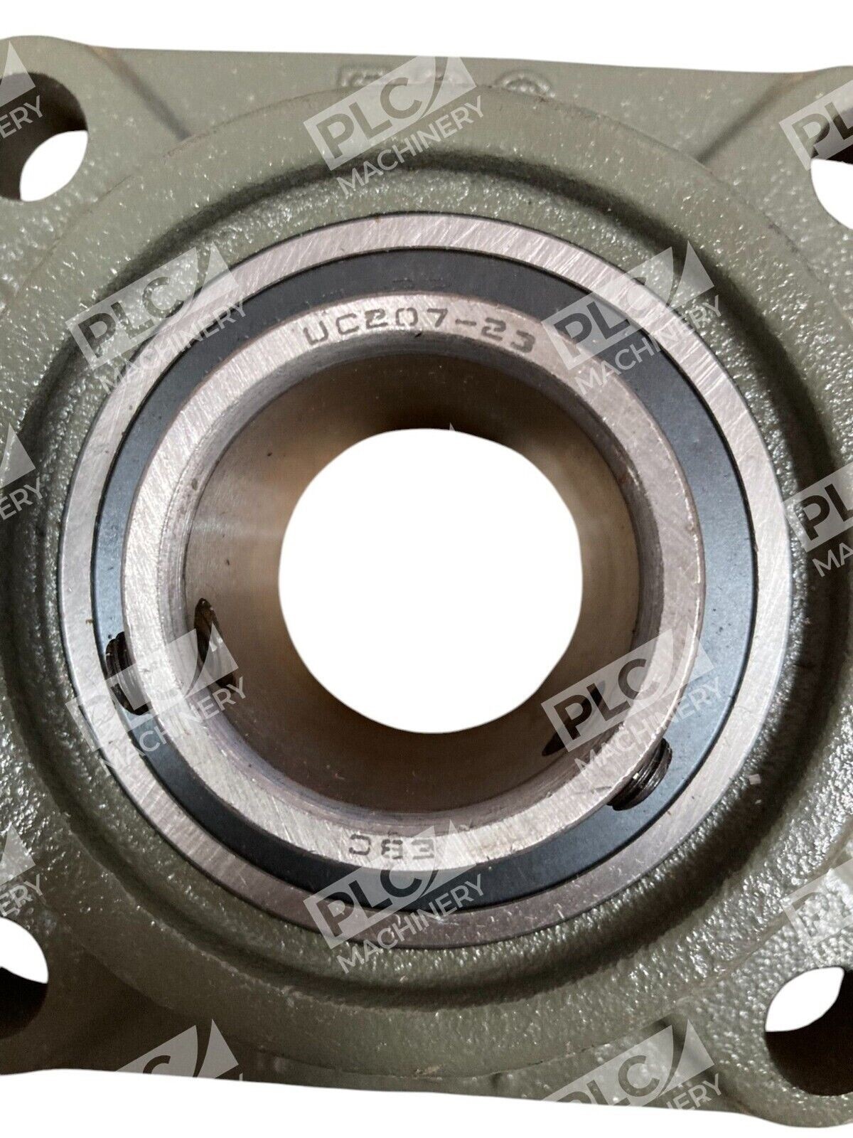 EBC UC207-23 4 Bolt Flange Mount Ball Bearing F207