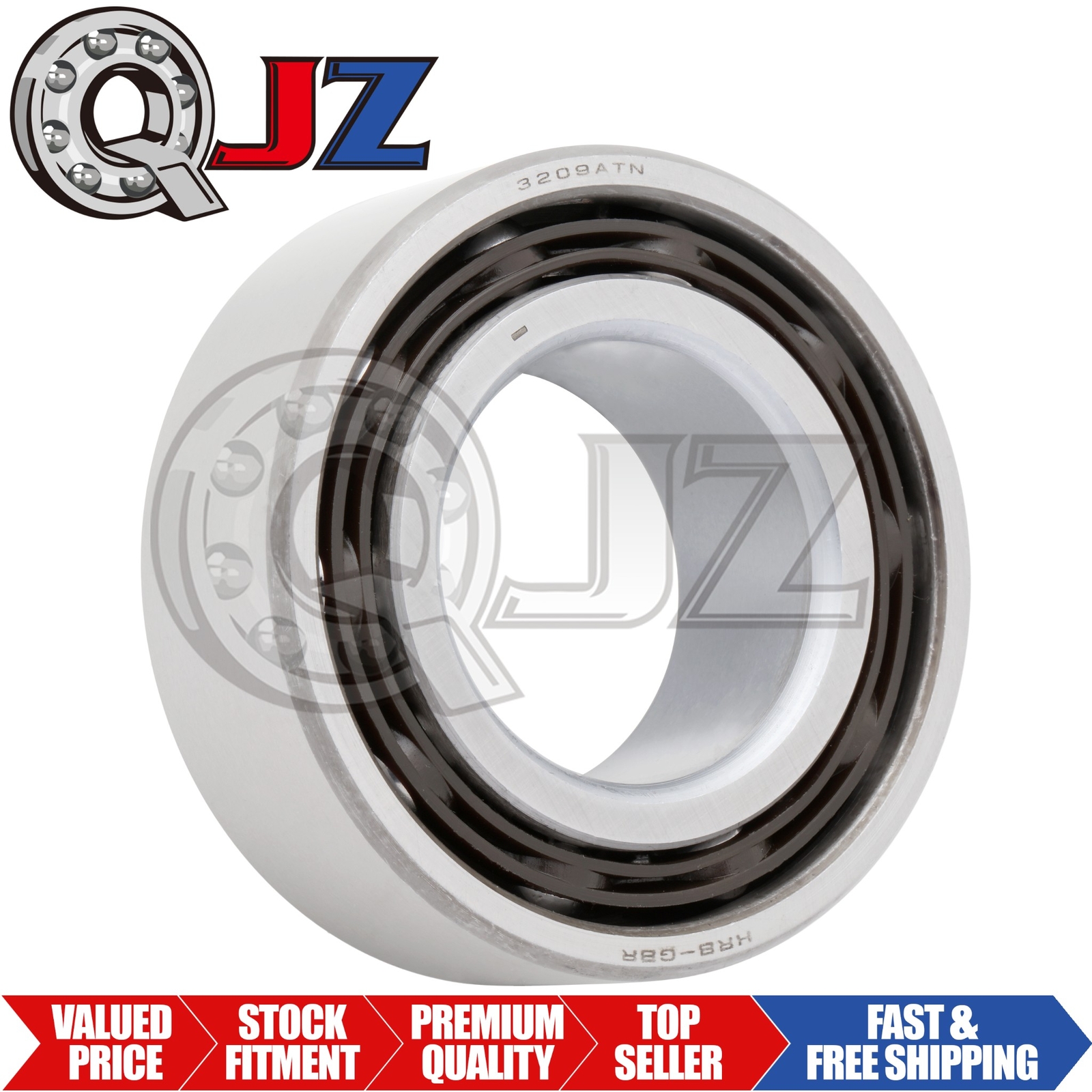 [Qty.1] 3209 New Angular Contact Ball Bearing [40mm Bore x 80mm OD x 30.2mm W]