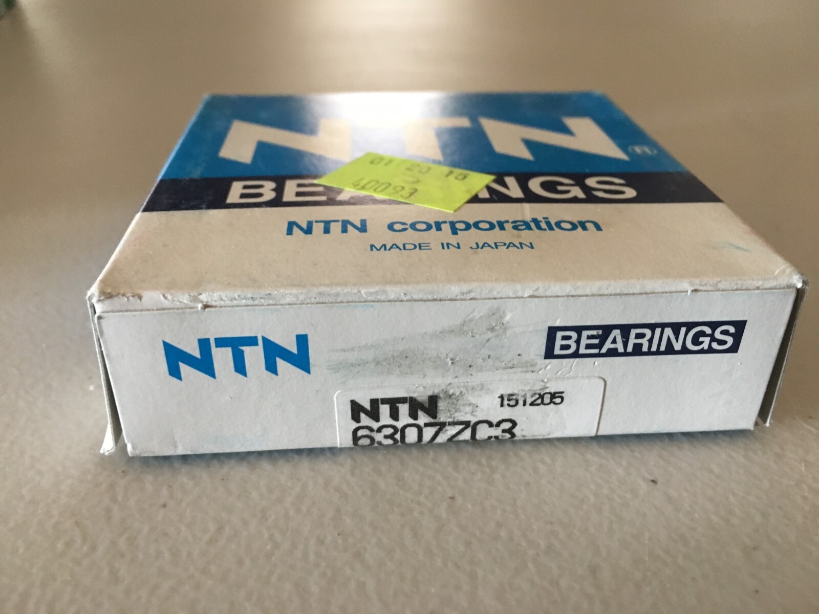 NTN 6307ZC3 Shielded Deep Groove Radial Ball Bearing
