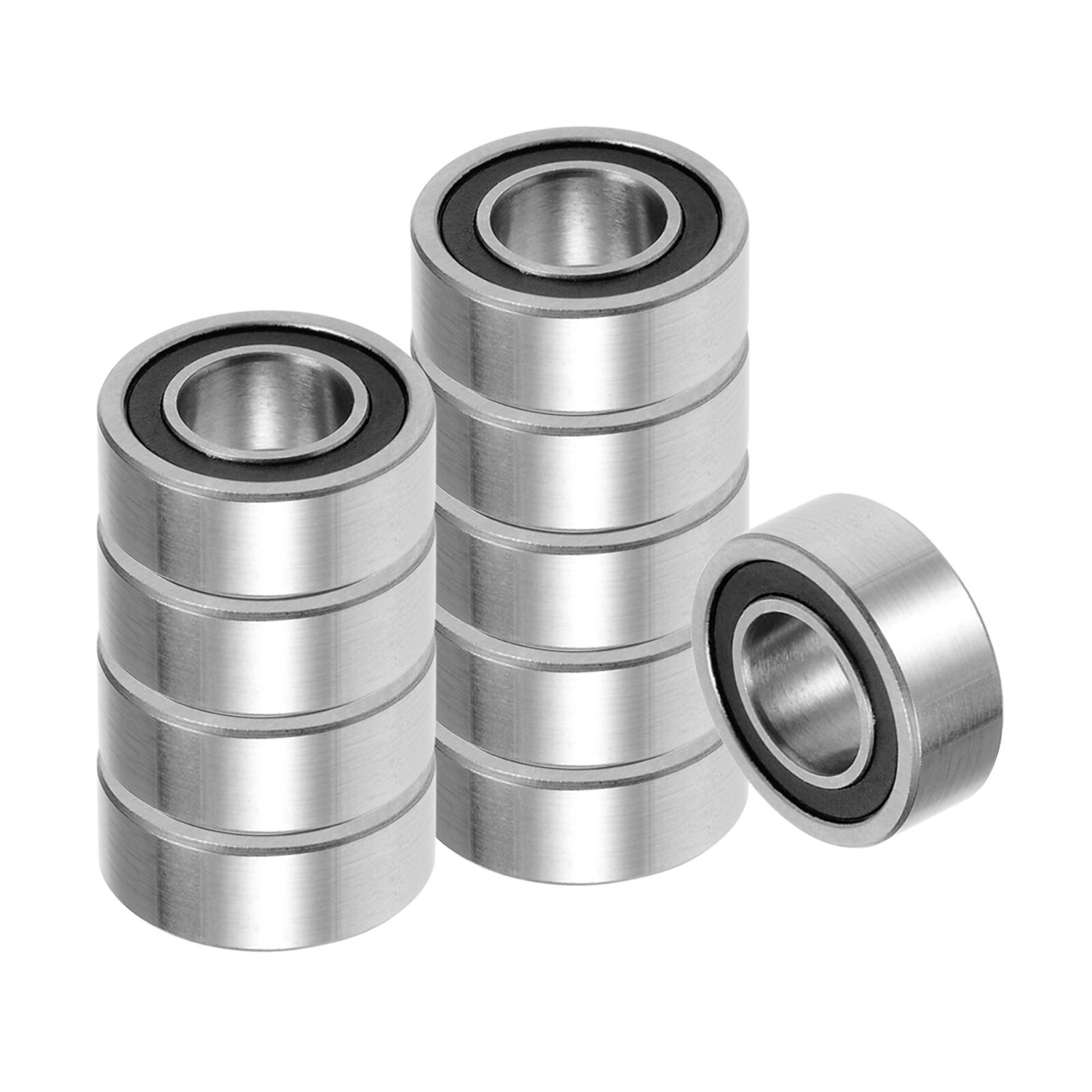10pcs Ball Bearings 1/4 Inch x 1/2 Inch x 3/16 Inch Chrome Steel