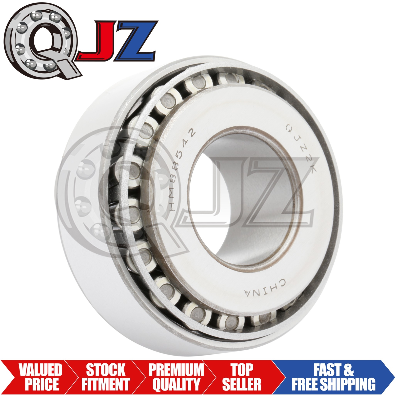 [1-Pack] HM88542-HM88510 Tapered Roller Bearing Set 1-1/4″ x 2.875″ x 1.1563″