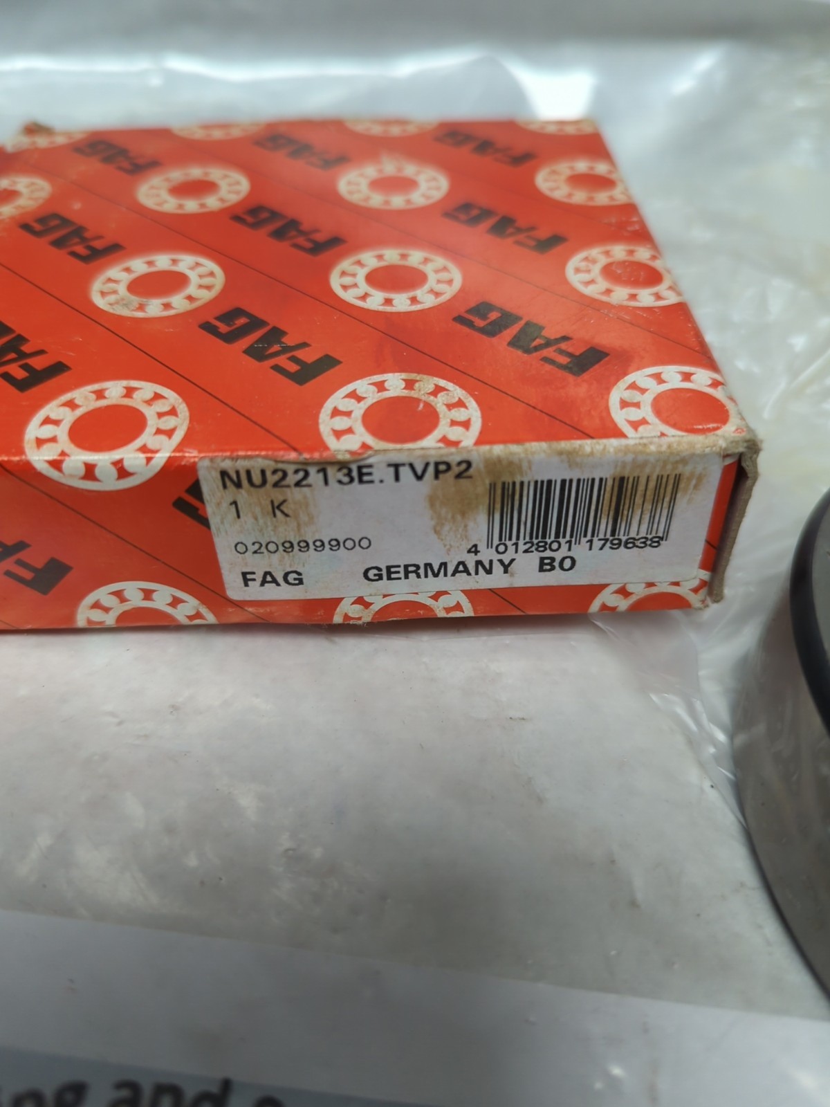 FAG,NU2213E.TVP2,CYLINDRICAL ROLLER BEARING NOS