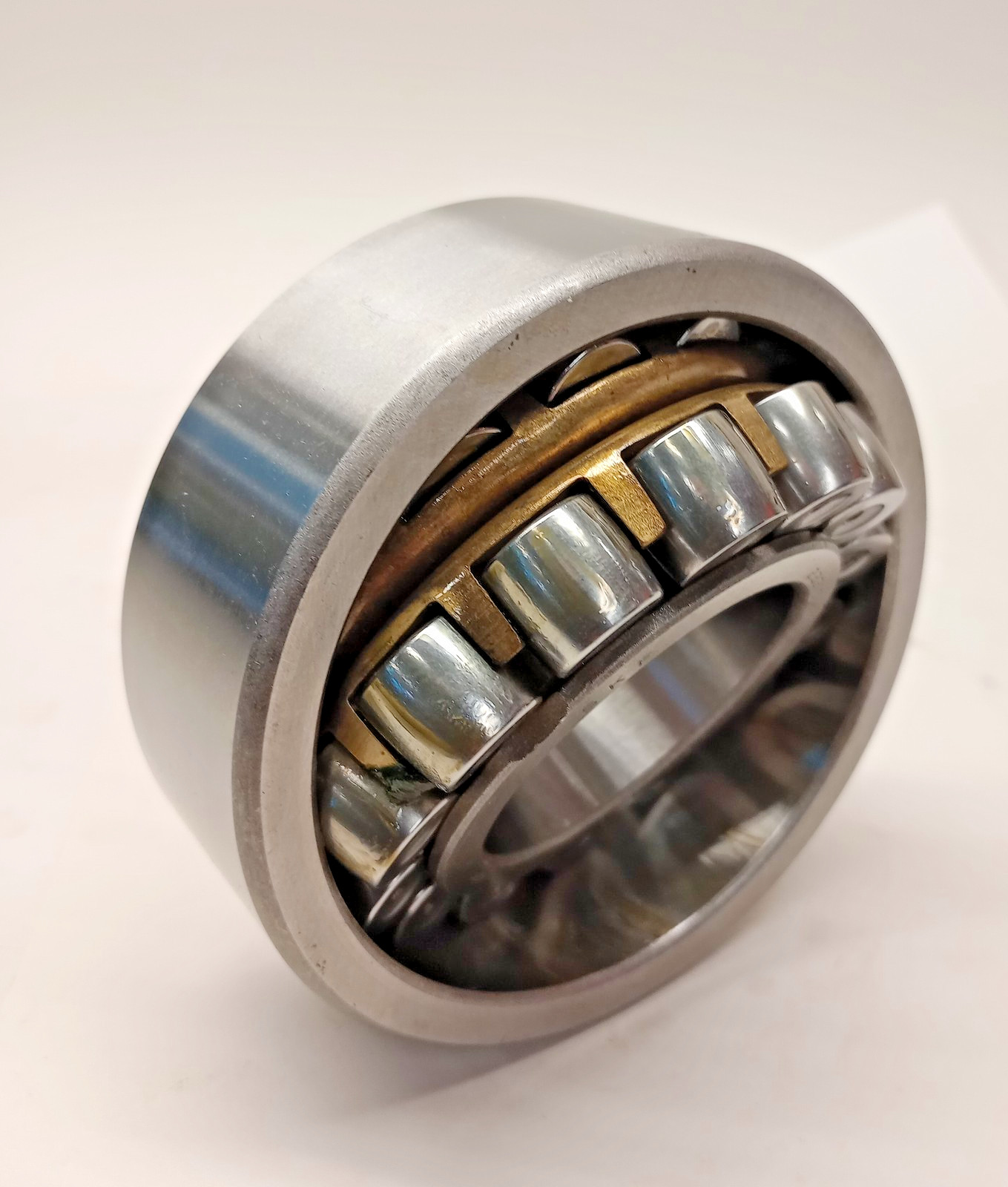 SKF 22310K Spherical Roller Bearing brass taper 50/53x110x40mm ref# 22310 EK /CK