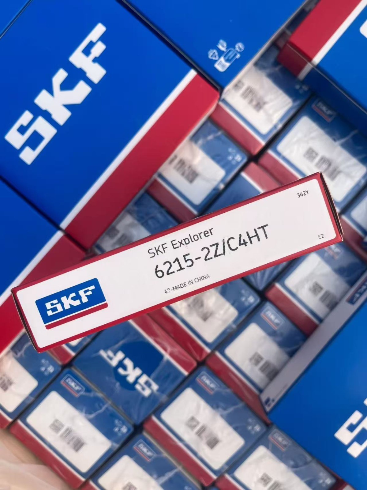SKF 6215-2Z/C4HT 75x130x25mm Double Metal Shield C4 High Temperature Bearing