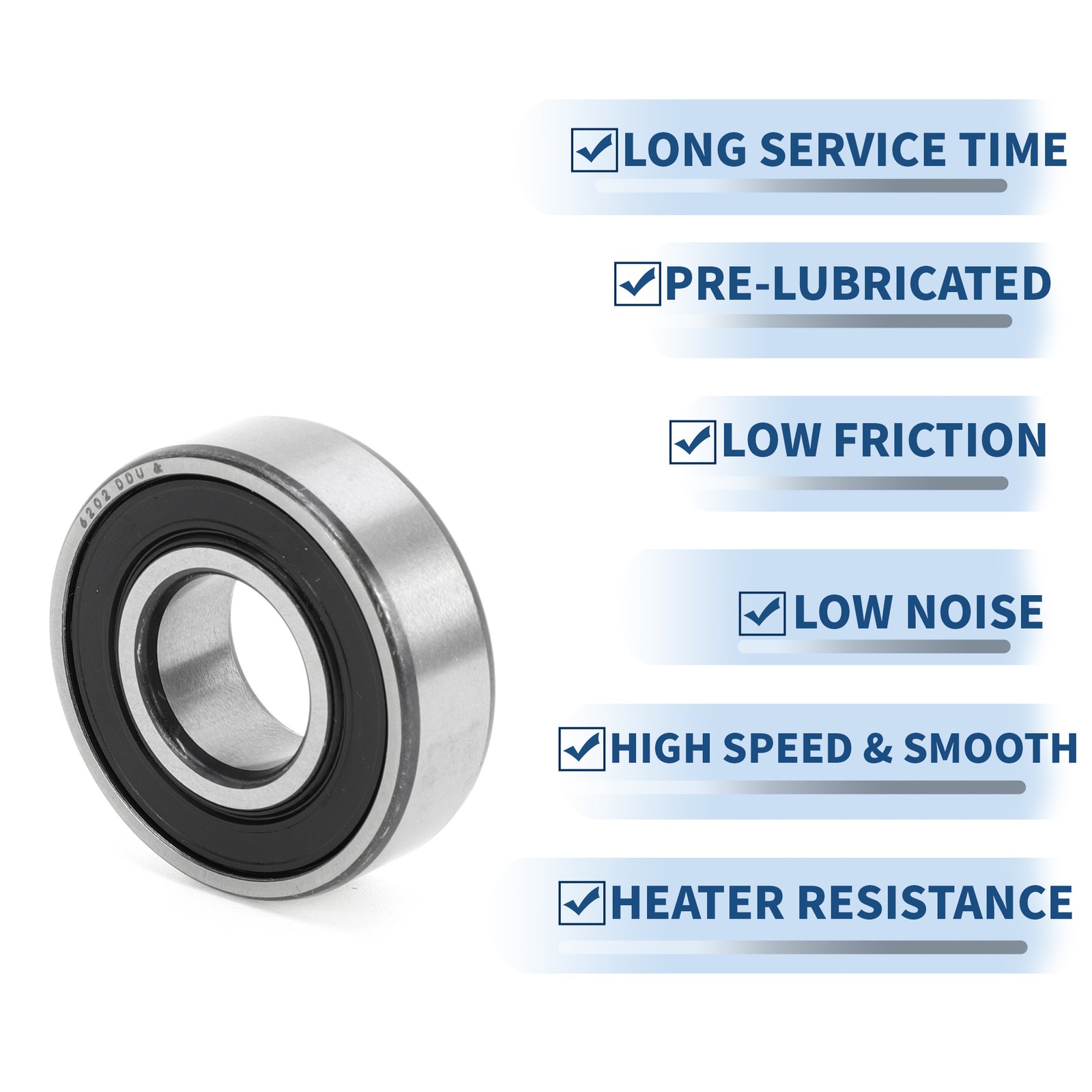 6202DDU and ball bearings 15x35x11mm 1 piece wheel for scooter and skateboard