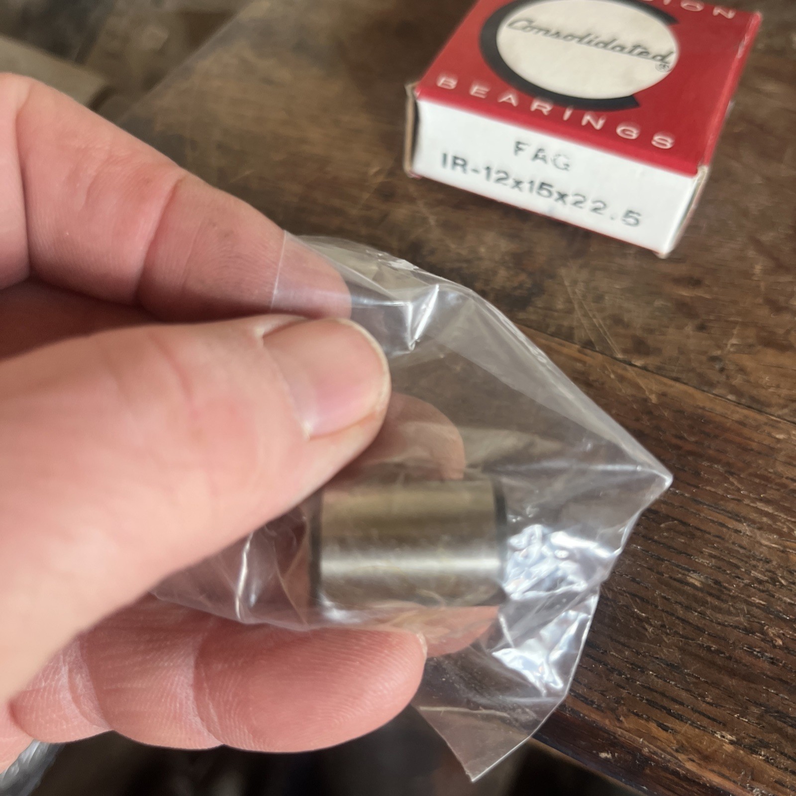 NOS Consolidated IR-12x15x22.5 Inner Ring Needle Bearing