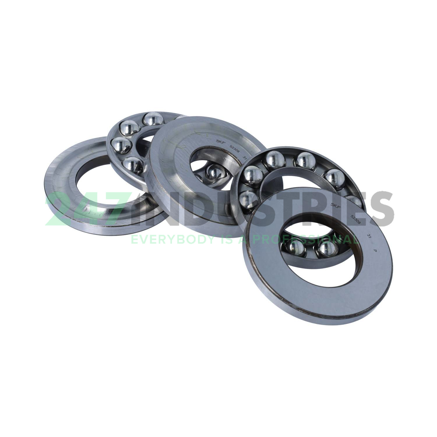 52308 SKF 30 x 78 x 49 mm THRUST BALL DOUBLE DIRECTION