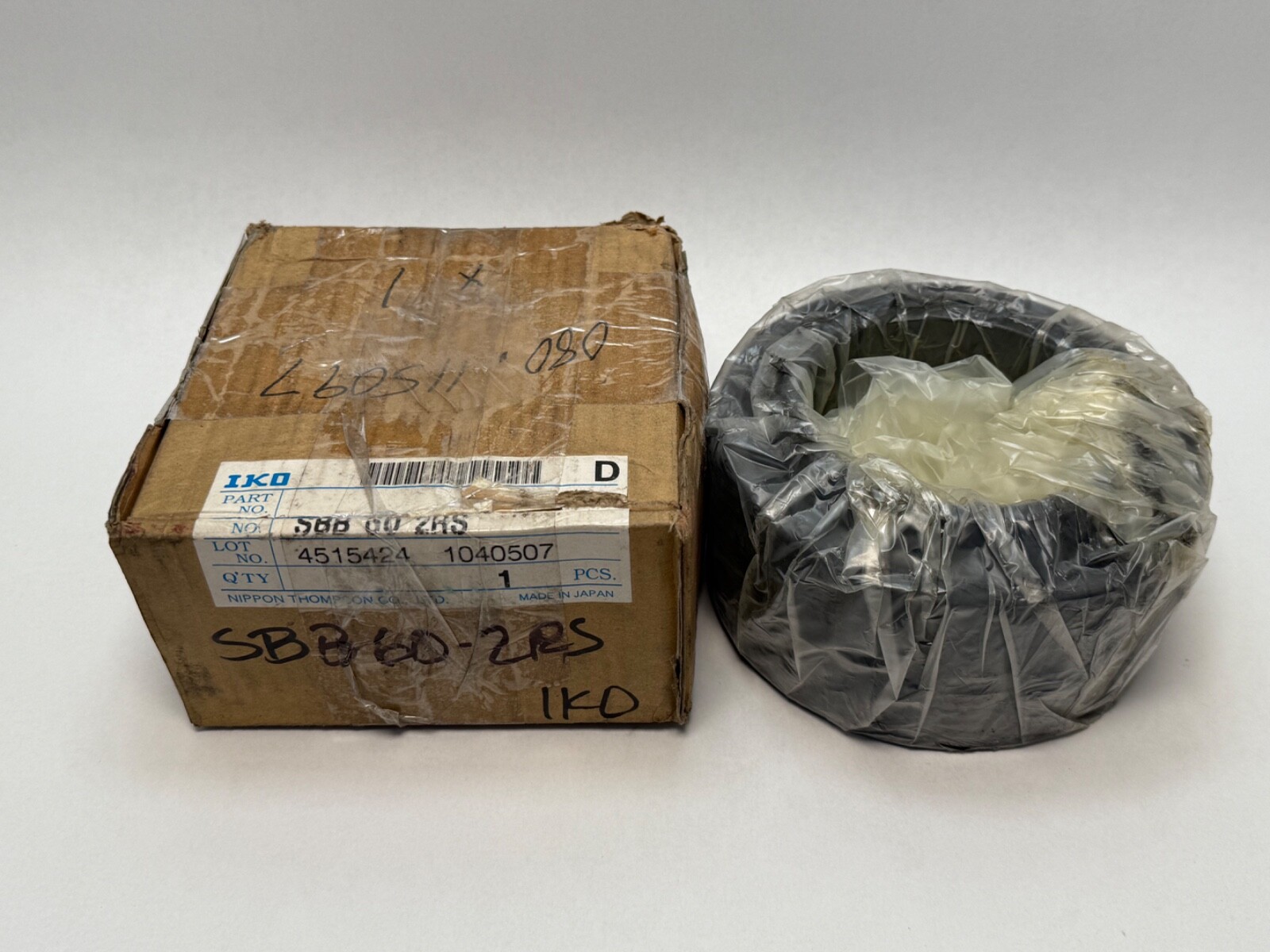 IKO SBB60-2RS Plain Bearing B60LSSQ GEZ-312ES-2RS SBB-60-2RS 3-3/4″ ID 5-7/8″ OD