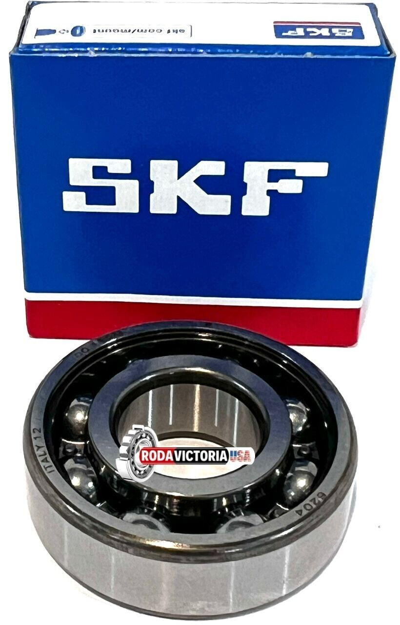 SKF 6204 C3 Open Bearing 20x47x14mm NO SEALS 93306-40401