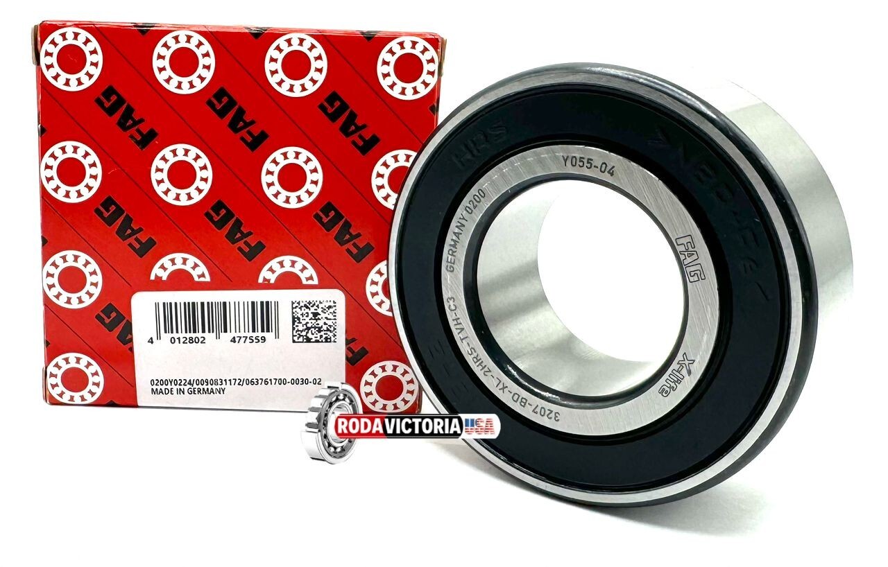 FAG 3207 BD XL 2HRS TVH C3 ANGULAR CONTACT BALL BEARING 5207 35x72x27 mm