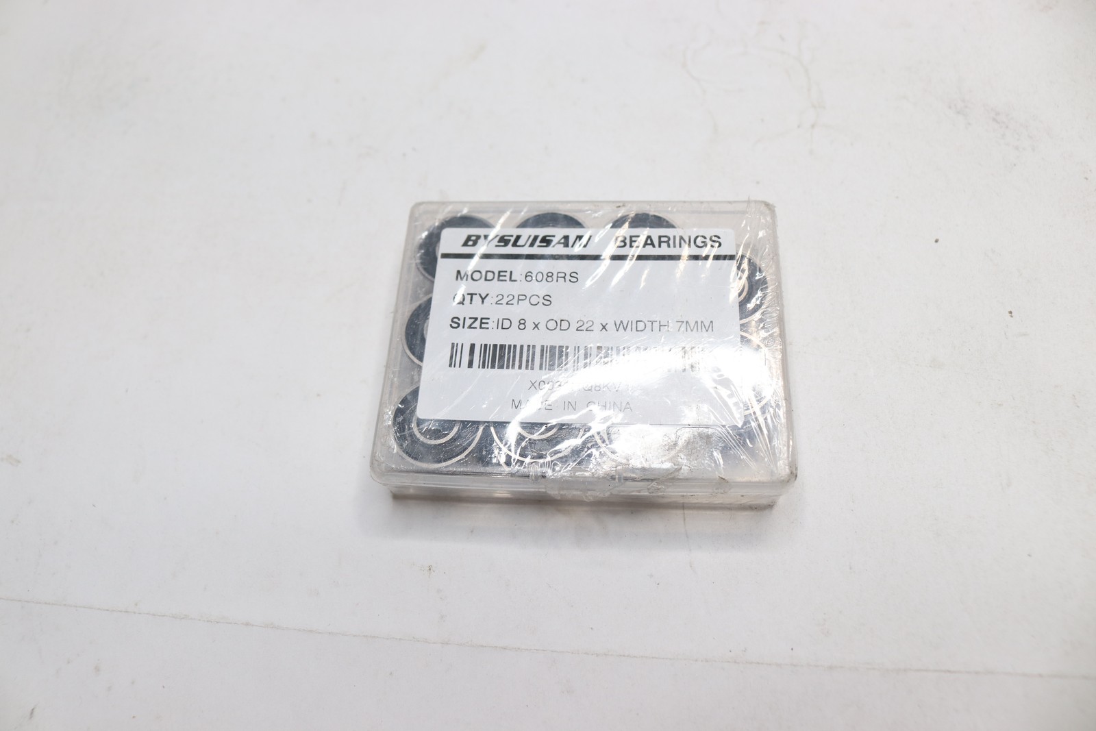 (22-Pk) Bysuisan Bearings Deep Groove Double Rubber Sealed Shielded Ball Bearing