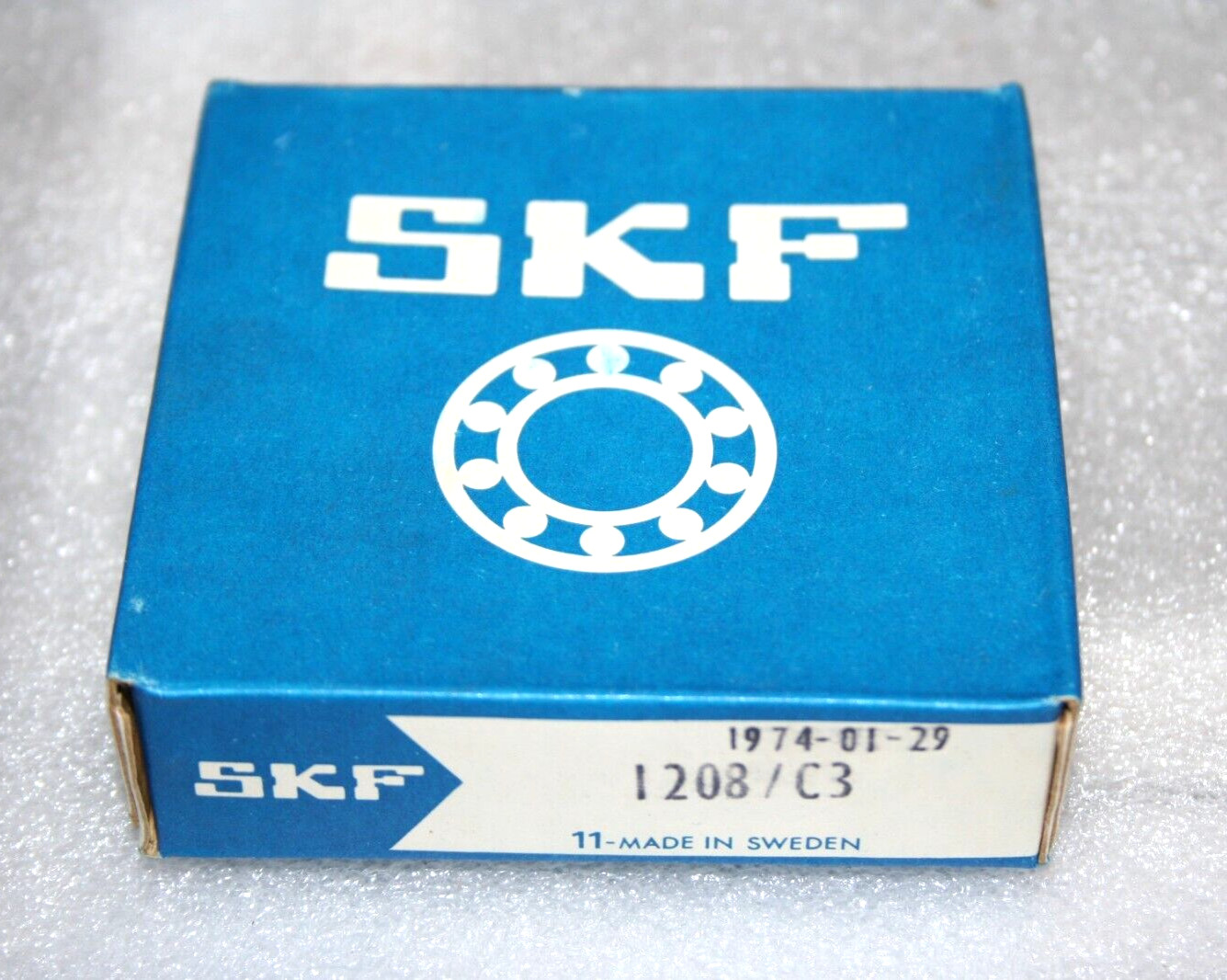 SKF 1208 C3 Self-Aligning Ball Bearing 40 x 80 x 18mm * NEW UNOPENED *