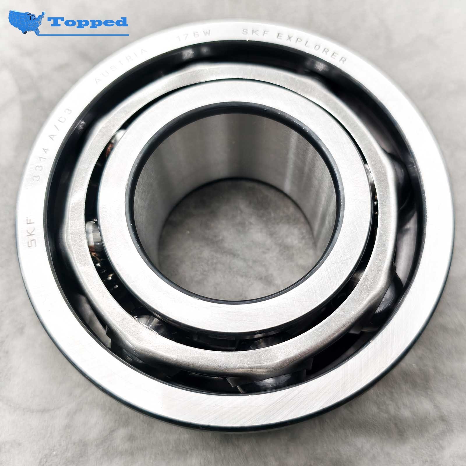 1pcs New Double Row Angular Contact Ball Bearing for SKF 3314 A/C3 70x150x63.5mm