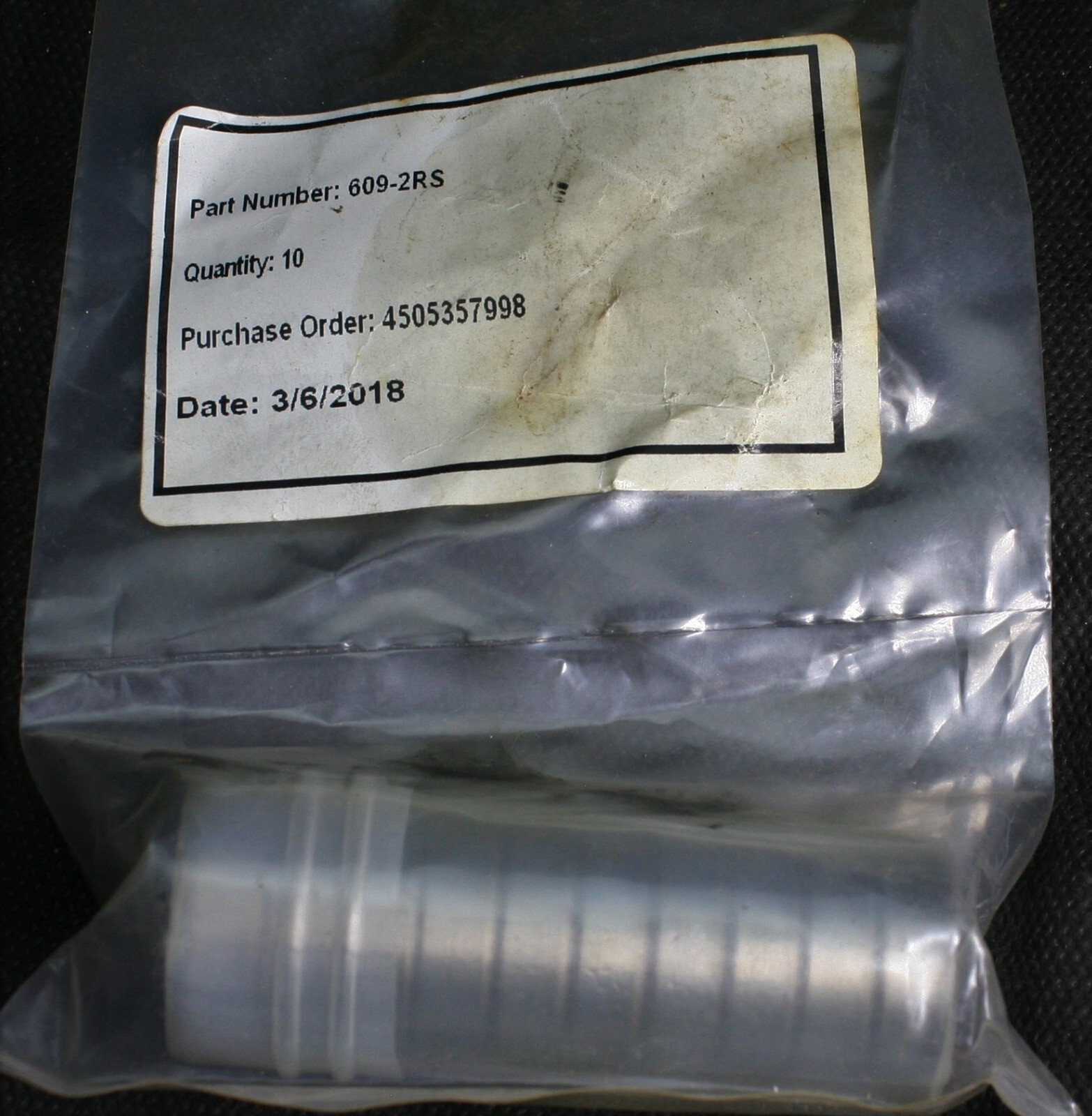 LOT of 10 Generic 609 2RS Deep Groove Bearing 9mm Bore NEW