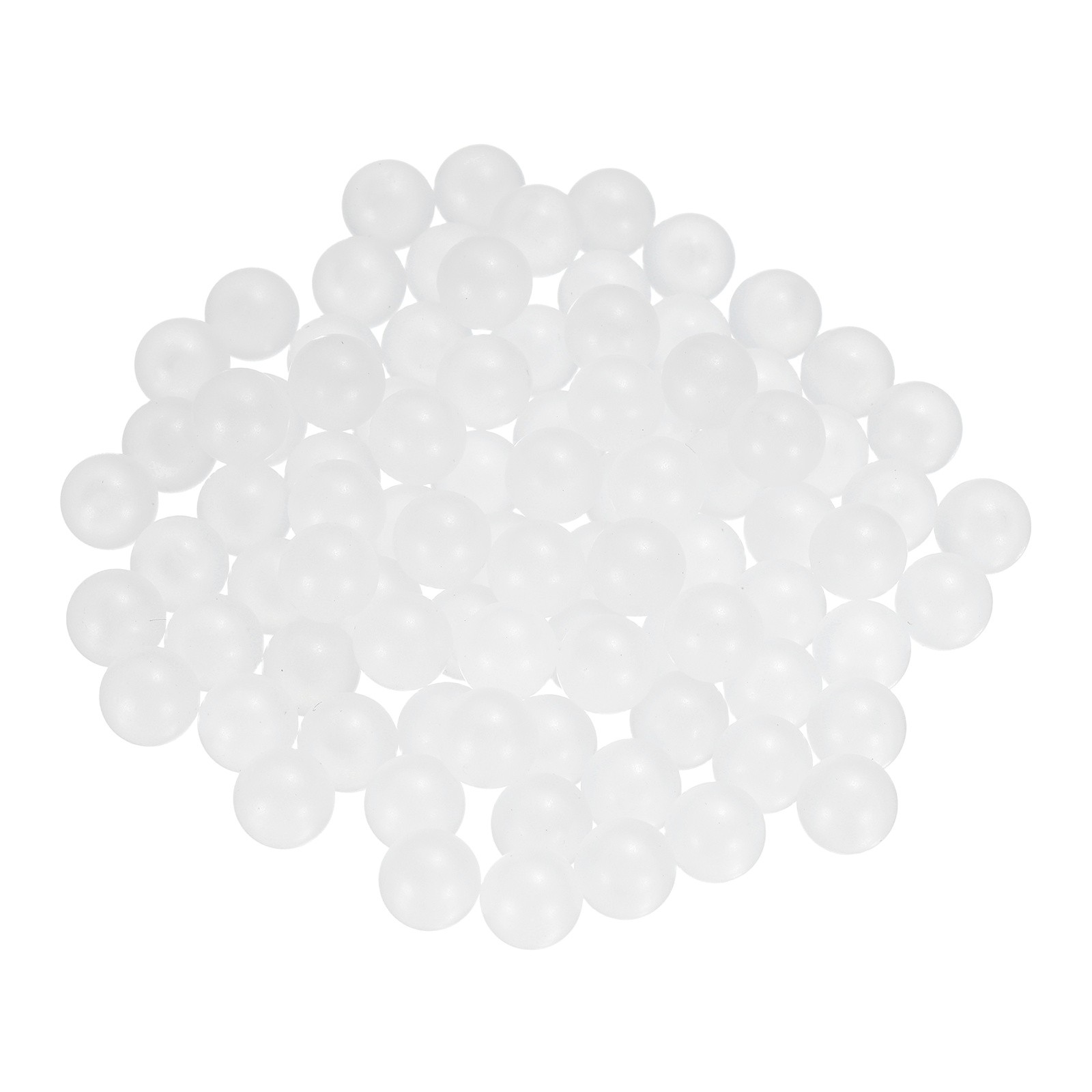 300pcs PP Plastic Bearing Balls 8mm Solid Plastic Balls G2 Precision White