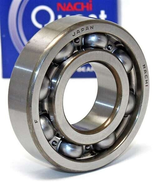 NACHI Japan 6315 C3 Deep Groove Ball Bearing, Open, No Seals 75x160x37 mm.