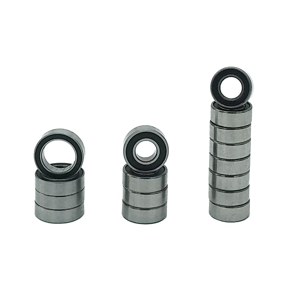 16pcs RC Ball Bearings Kit 5x10x4 5x11x4 8x12x3.5mm Rubber Sealed Compatible …