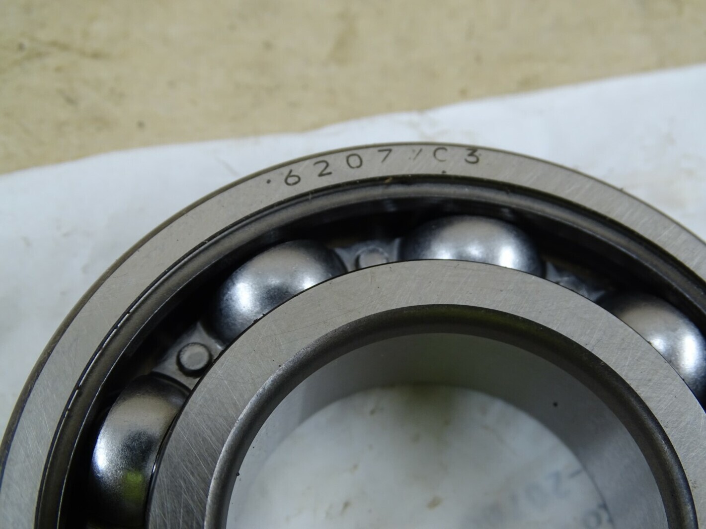 SKF Explorer Double Row Bearing 1.378″ Bore, 2.835″ OD, .669″ Wide, 6207/C3