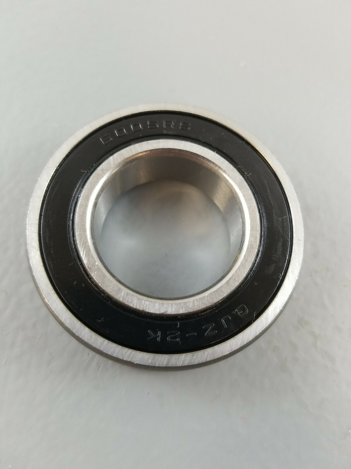 2 NEW 6005RS 6005-2RS QJZ-2K SEALED BALL BEARING OD 1.85 in & ID .975 in