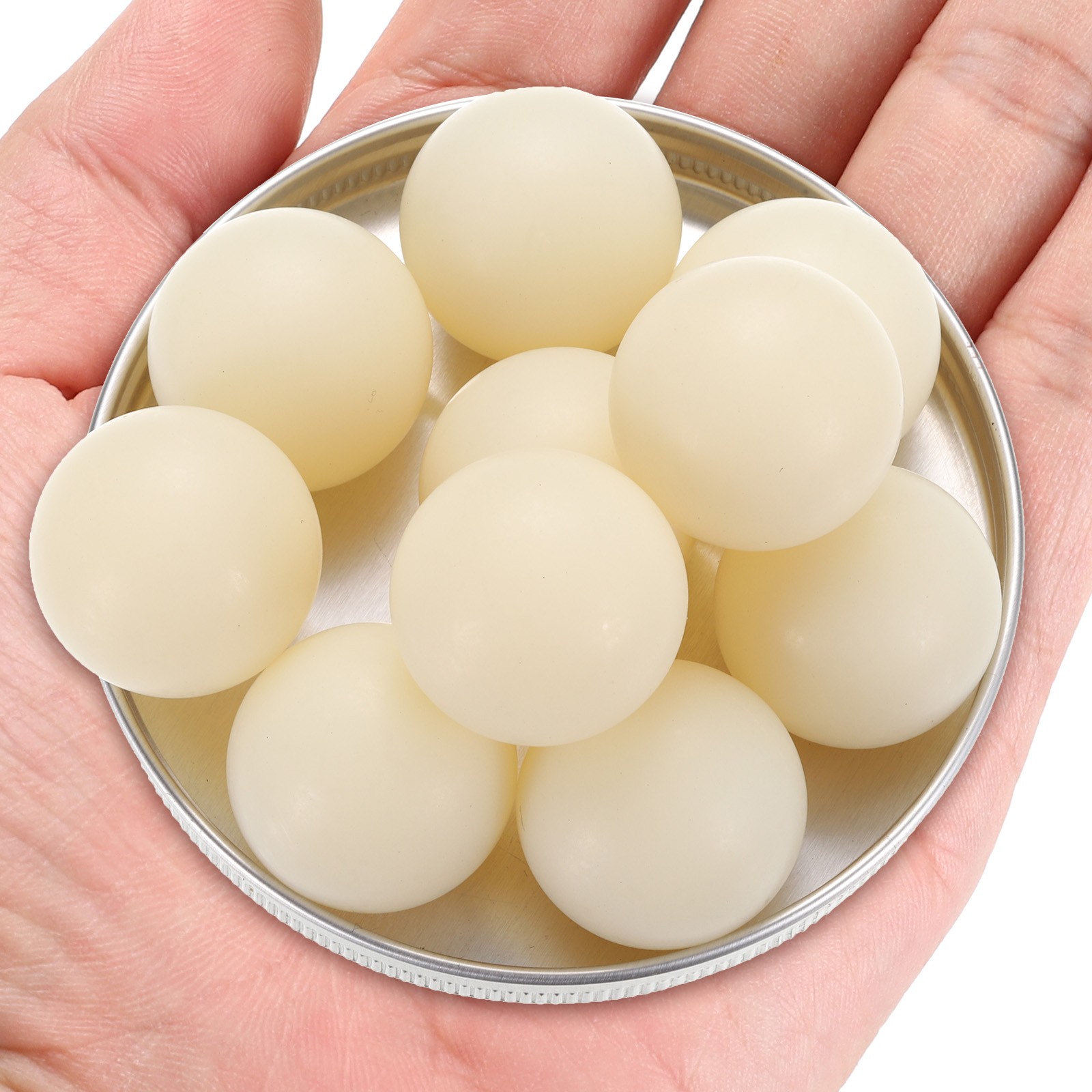 10pcs Nylon Bearing Balls 1″ 25.4mm Solid Plastic Ball