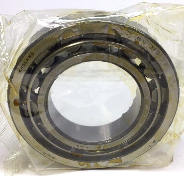 RHP NU212 Cylindrical Roller Bearing 60mm ID X 110mm OD X 22mm W NU-212