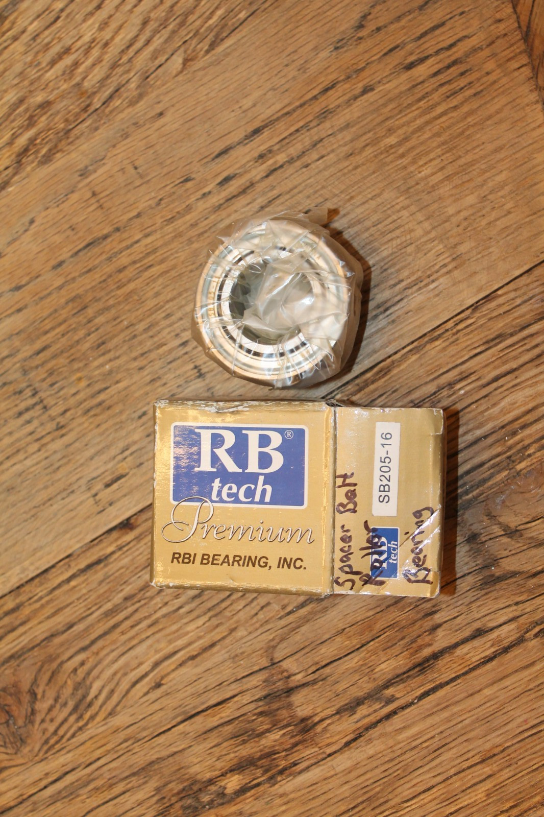 SB205-16 1″ Insert Ball Bearing With Set Screws – GENUINE RBI BEARING