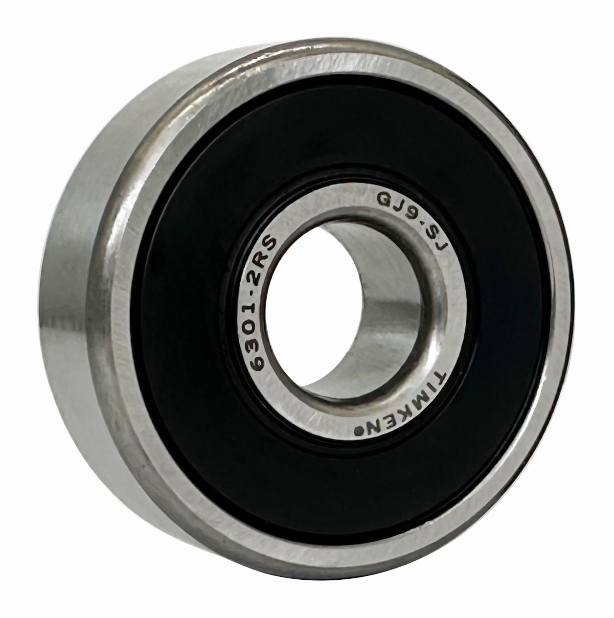 (4Pcs)TIMKEN 6301-2RS 12X37X12MM Double Rubber Seal Ball Bearings 6301RS