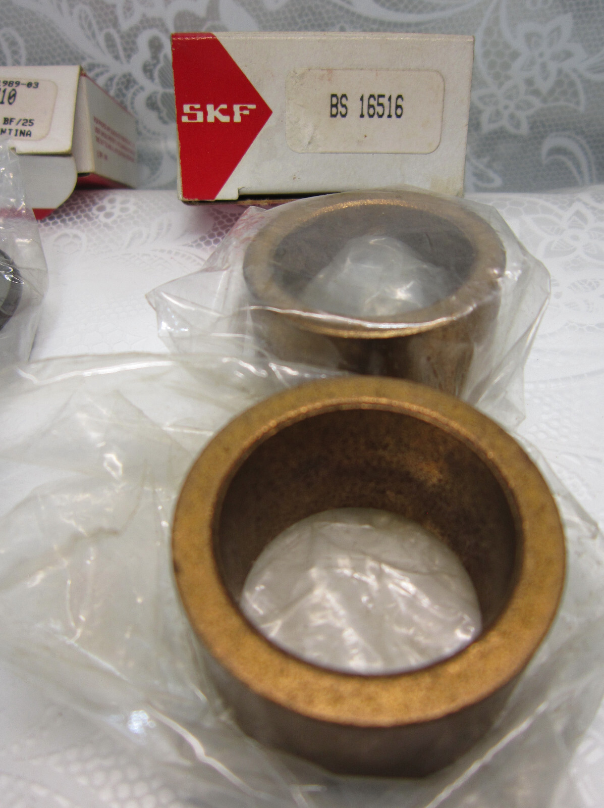 SKF x1989-03 LM 11710 CUP BF/25 + (2) BS 16516 Parts ~ New Old Stock