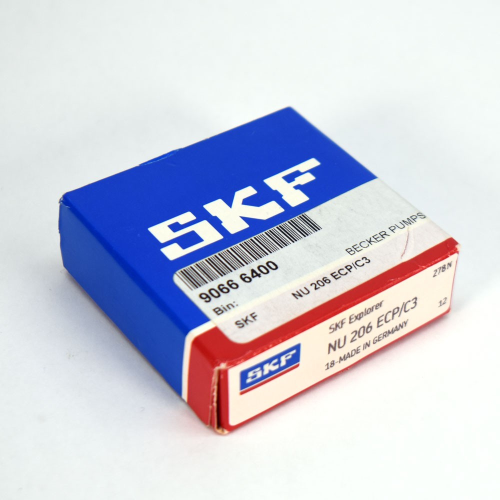 NEW SKF NU 206 ECP/C3 Cylindrical Roller Bearing Single Row Steel 30/62mm