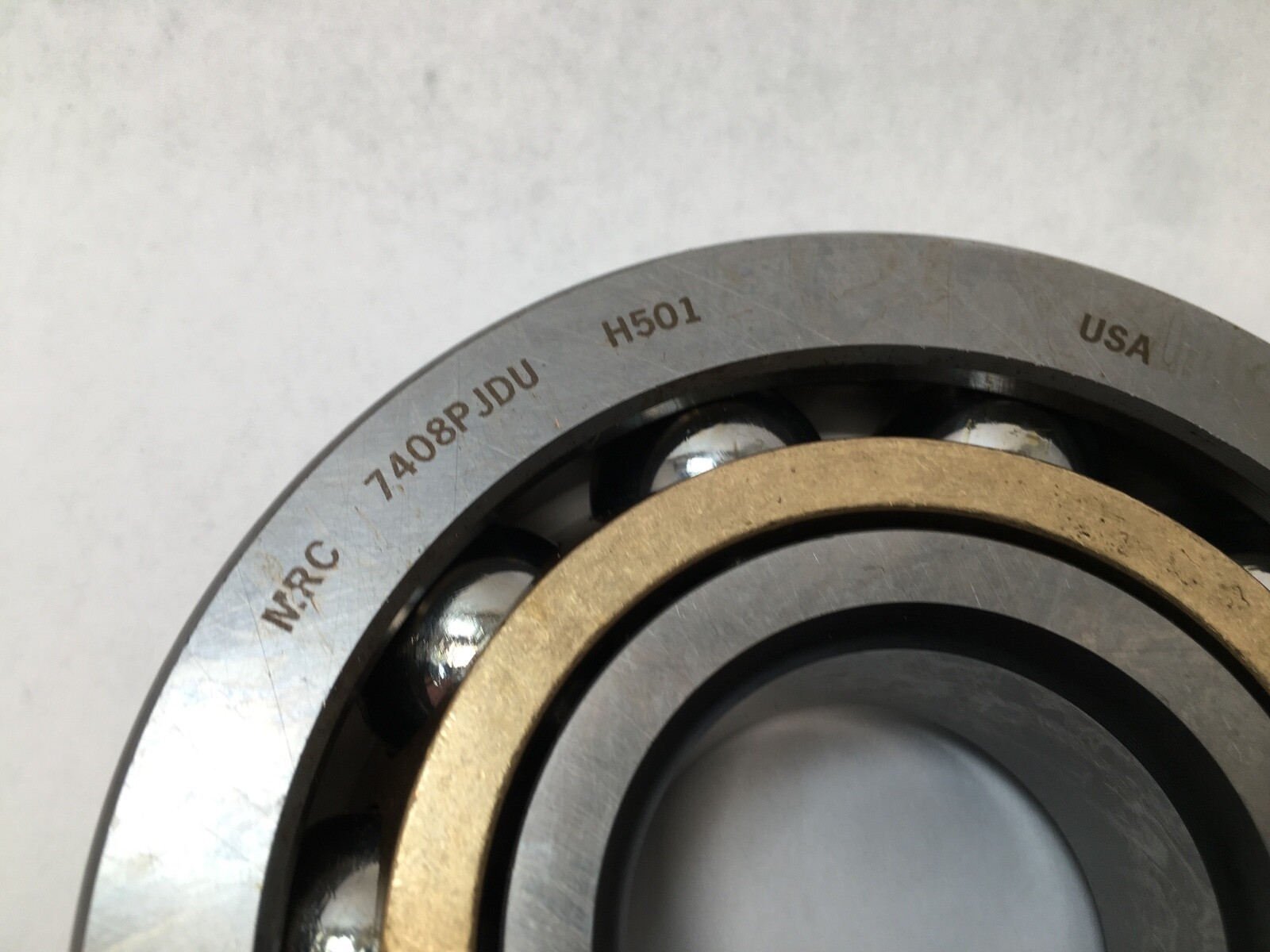 MRC 7408PJDU Angular Contact Bearing 40x110x27 mm 7408 PJ DU BRZ#3 H501 USA
