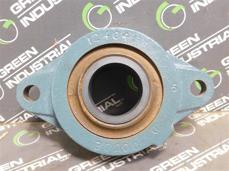 NEW Dodge F2B-LT7-108 2-Bolt Flange Plain Sleeve Bearing Unit 1-1/2 in Bore