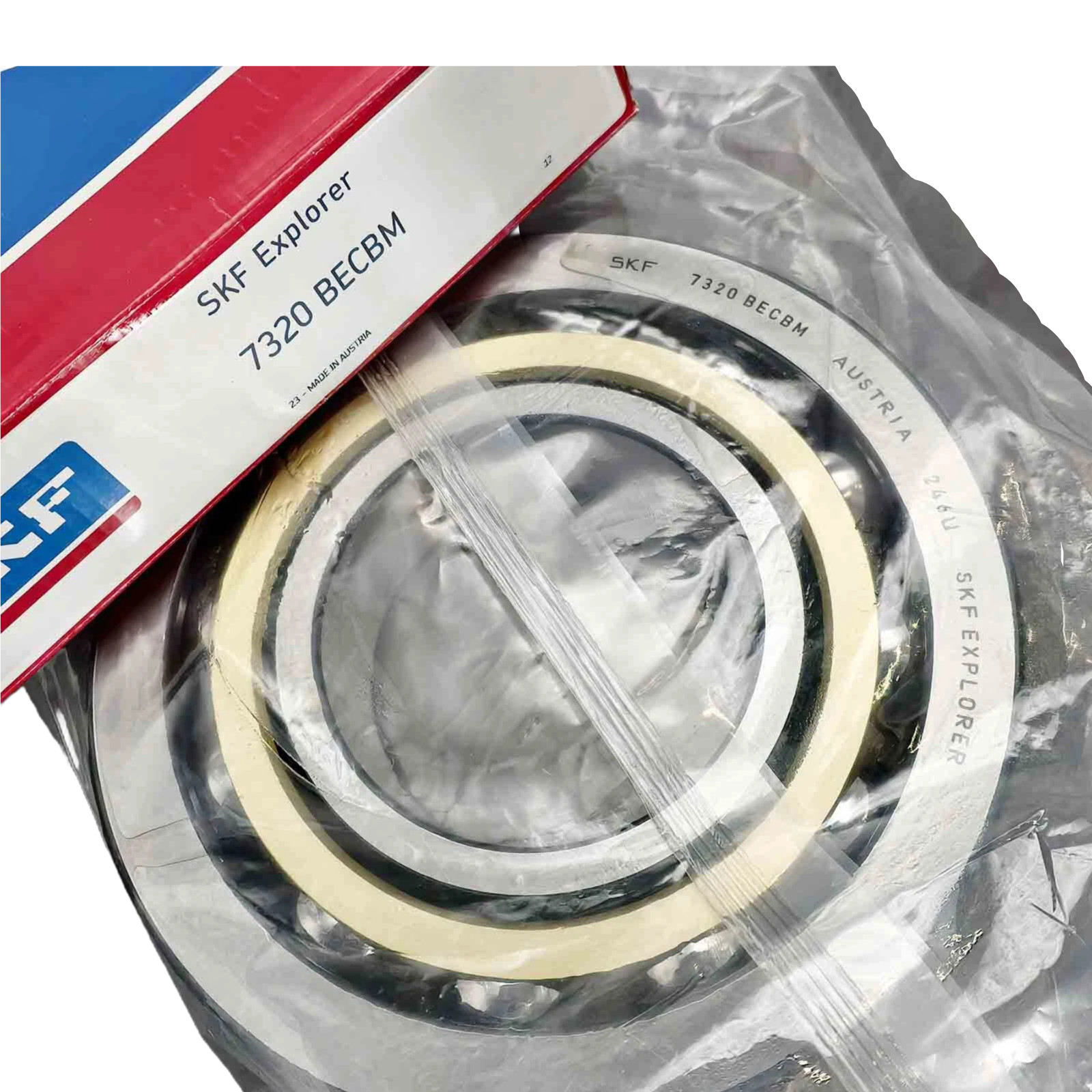 New Angular Contact Ball Bearing for SKF 7320 BECBM 100x215x47mm US