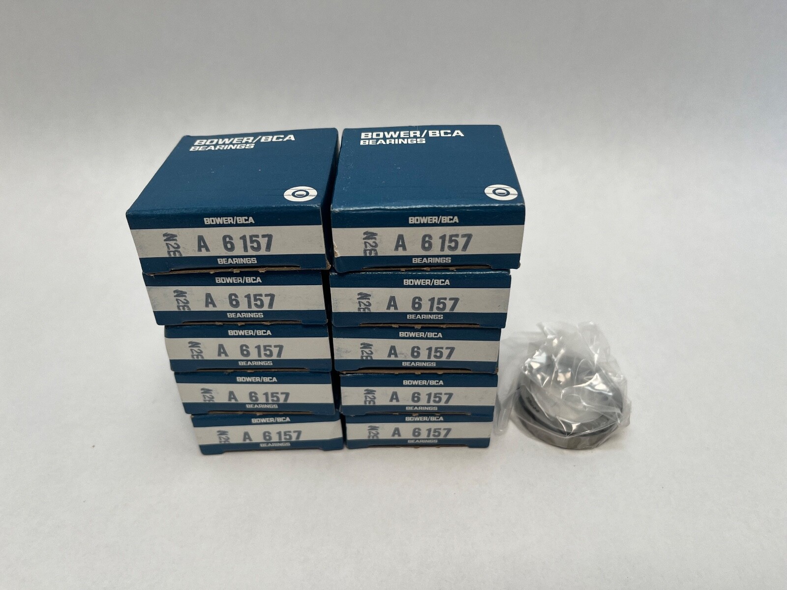 10 Pcs Bower A6157 Taper Bearing Cup 1.5745″ OD 3/8″ W A-6157 USA