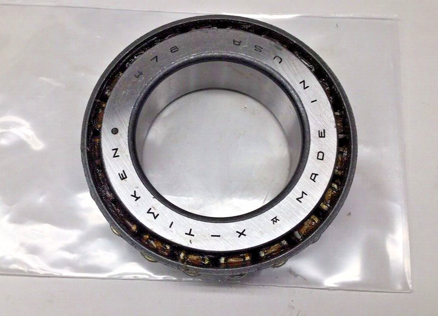 Timken 478 Used Tapered Roller Bearing Cone 2.5591 ID x 1.142 Width