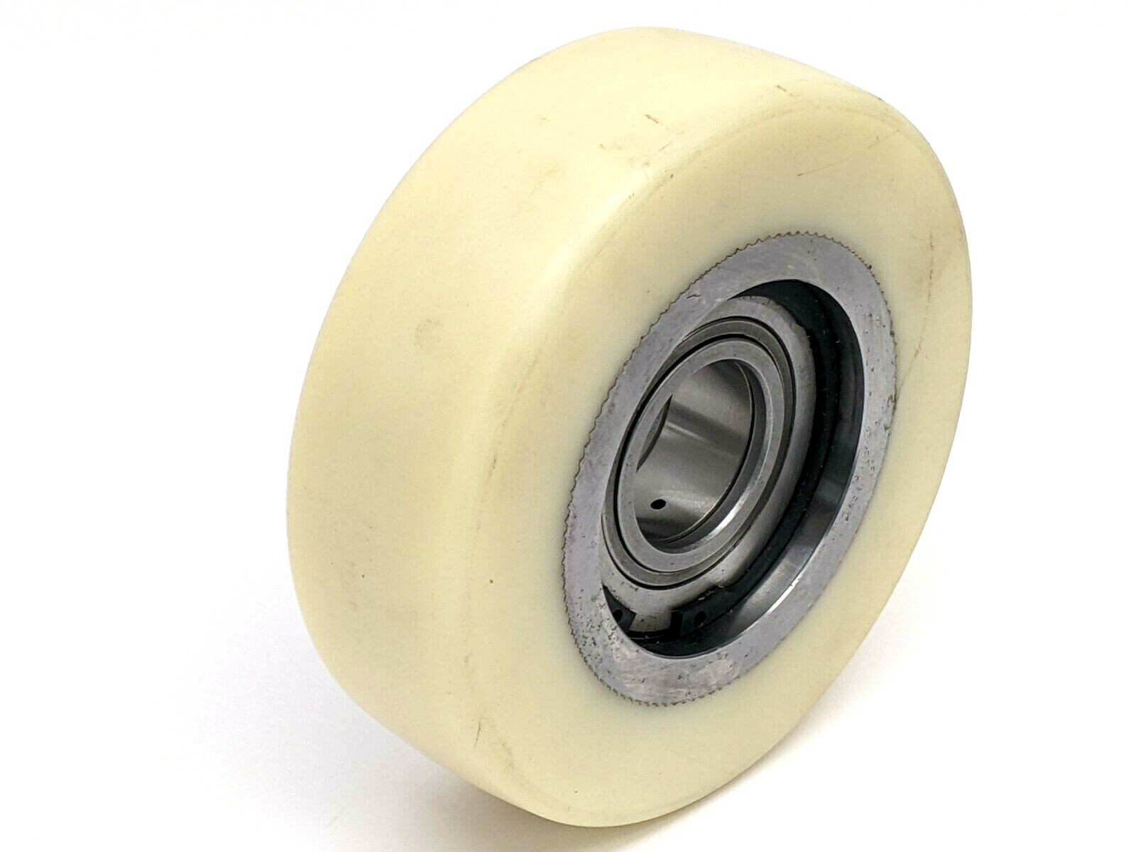 Guide Wheel 160mm OD w/ SKF NUTR 40 X Support Roller Bearing 40mm Bore