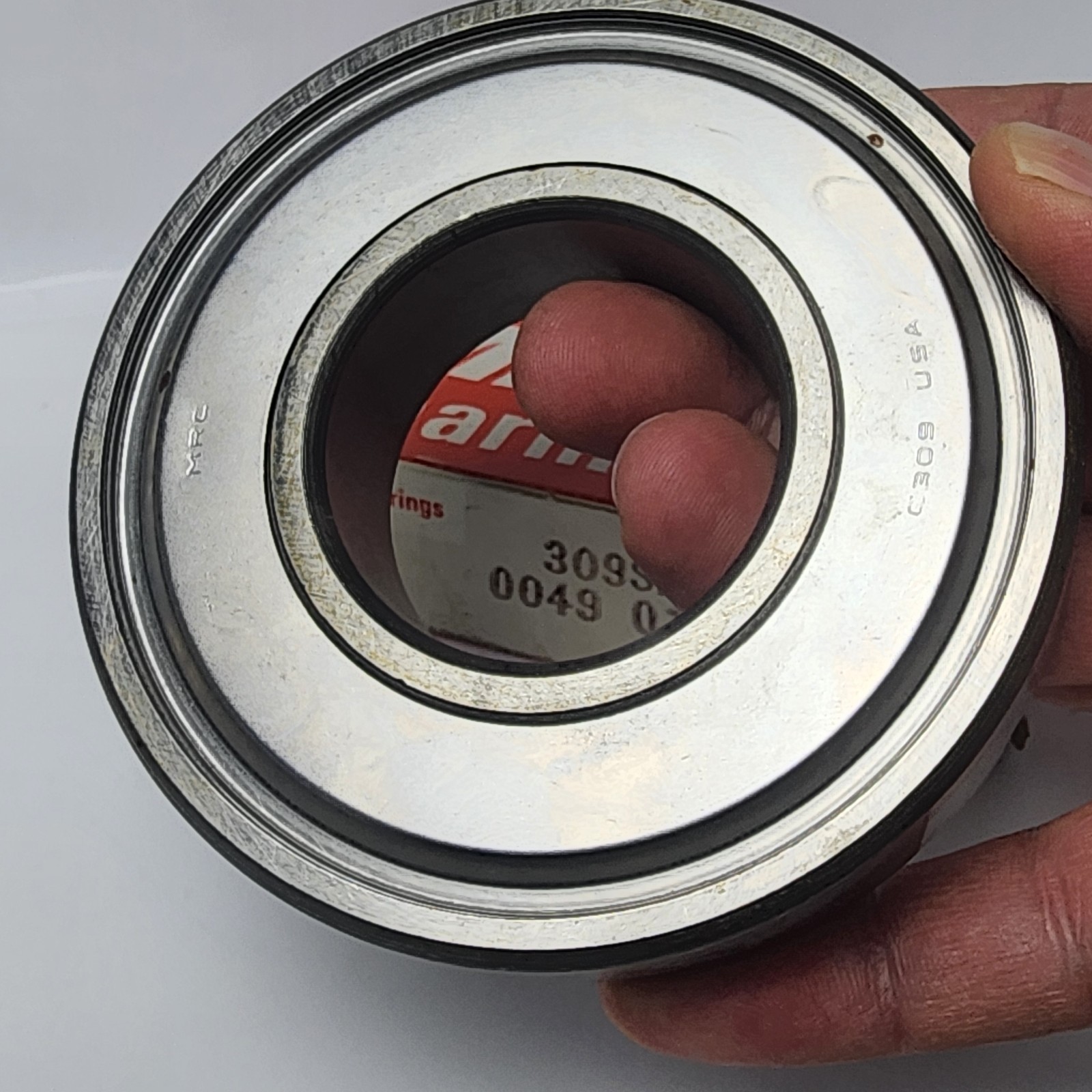 New MRC 309SF Ball Bearing 45mm x 100mm x 1.5630in