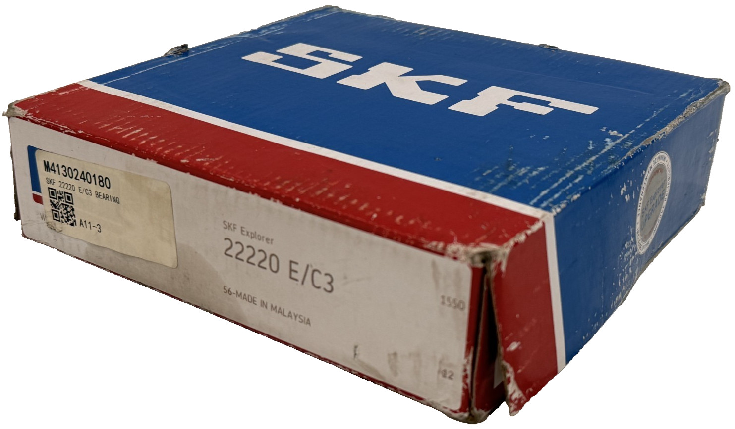 NEW SKF 22220 E C3 SPHERICAL ROLLER BEARING 22220EC3