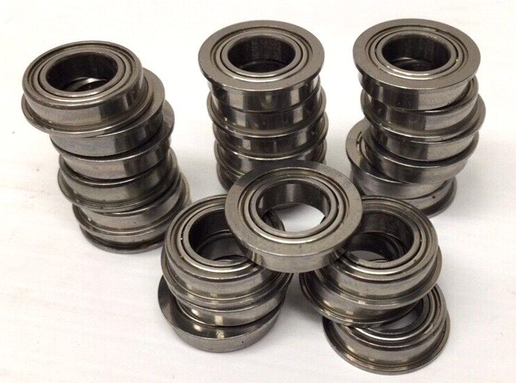 Bearing LF1480ZZ Flange Ball Bearing 8mm ID 14mm OD 4mm Width (Pack Of 25)