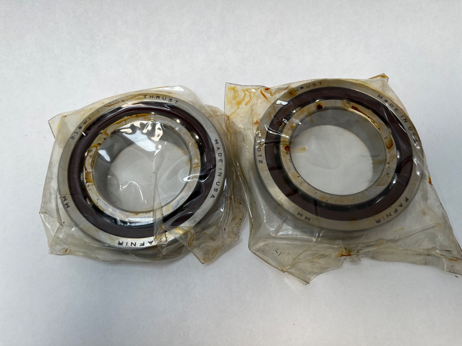 Fafnir 3MM210WI-DUM Bearing 50x90x20 mm 7210-A 3MM-210-WI-CR-DUL USA 2 Pcs