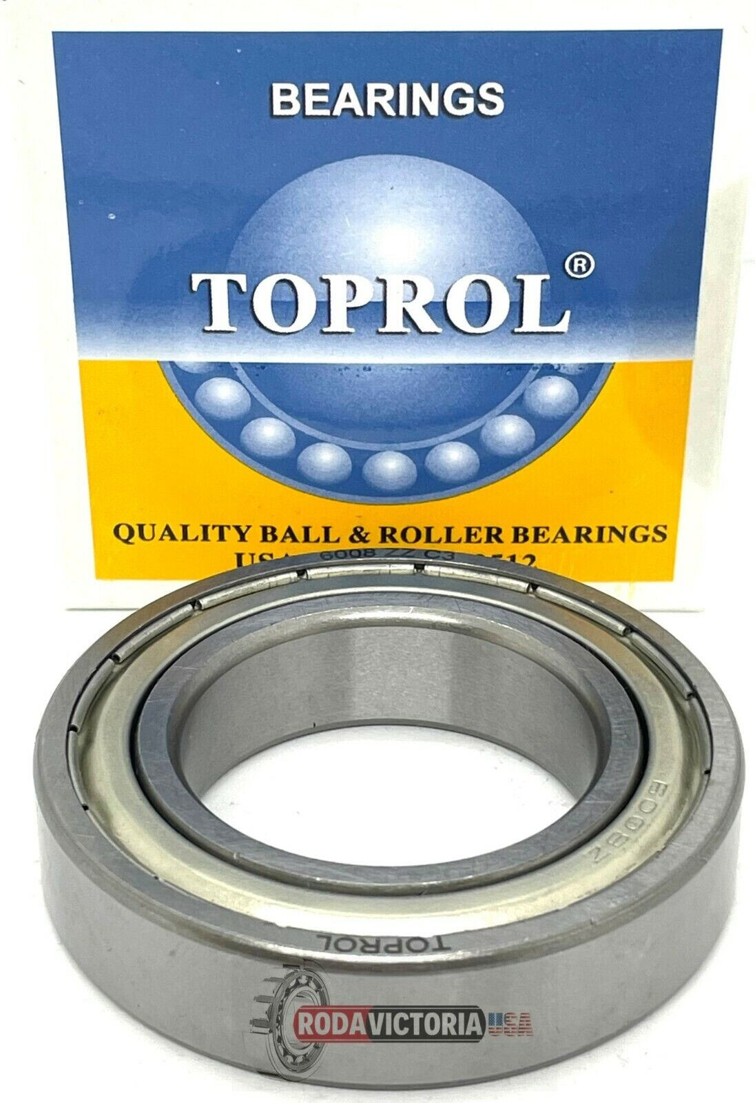 TOPROL 6007 ZZ C3 Premium Shielded Ball Bearing 35x62x14mm SAME DAY SHIPPING