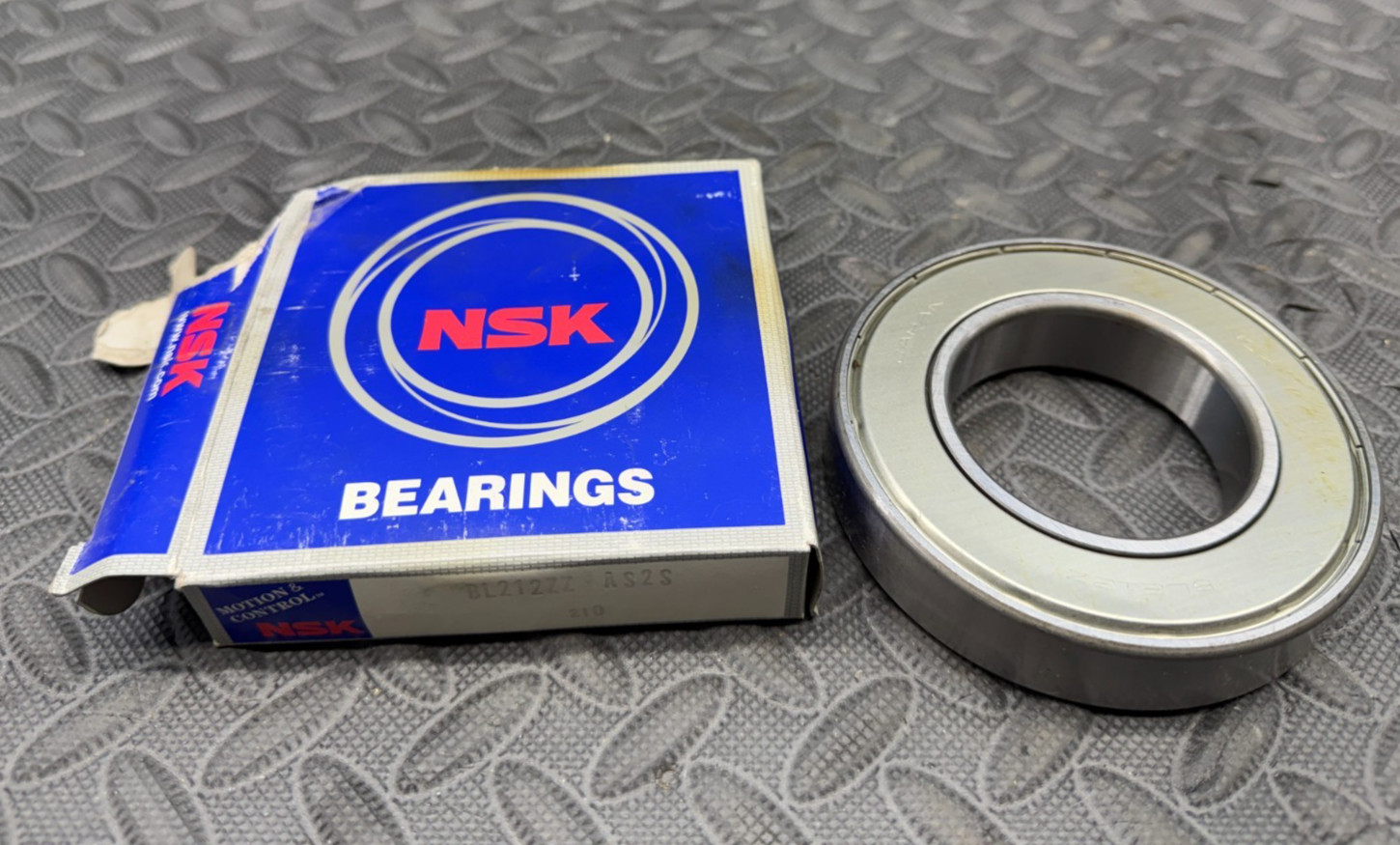 NSK BL212ZZAS2S Single Row Deep Groove Radial Ball Bearing