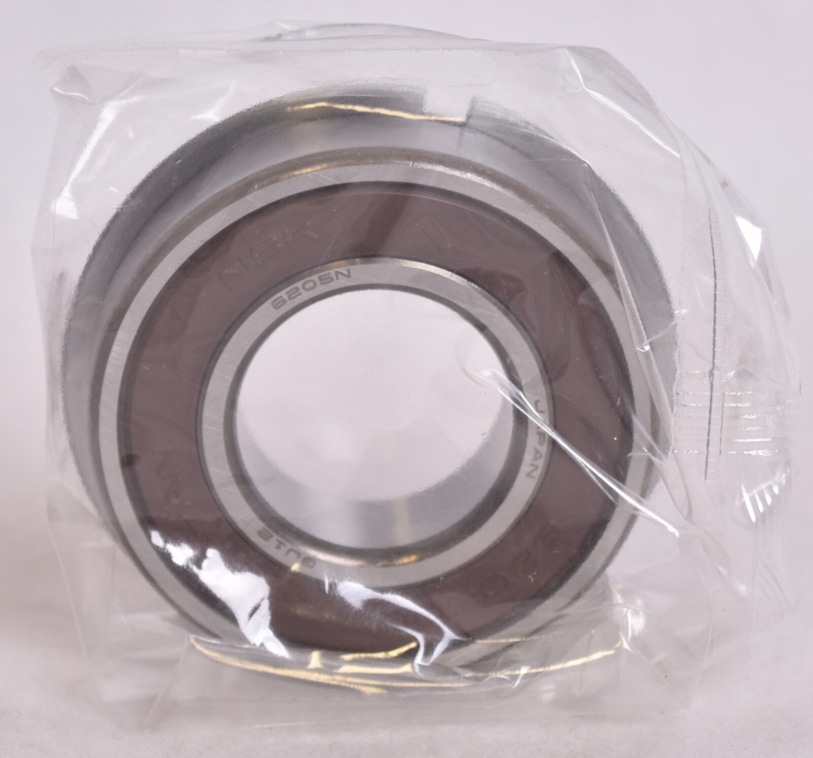NSK Single Row Ball Bearing w/ Snap Ring 6205 DDUNR