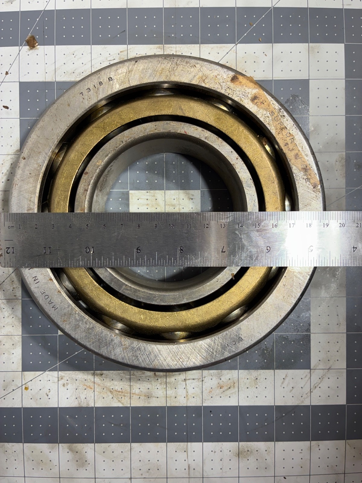 SKF 7318 BY – Angular contact ball bearing – Made in USA – New Open Box
