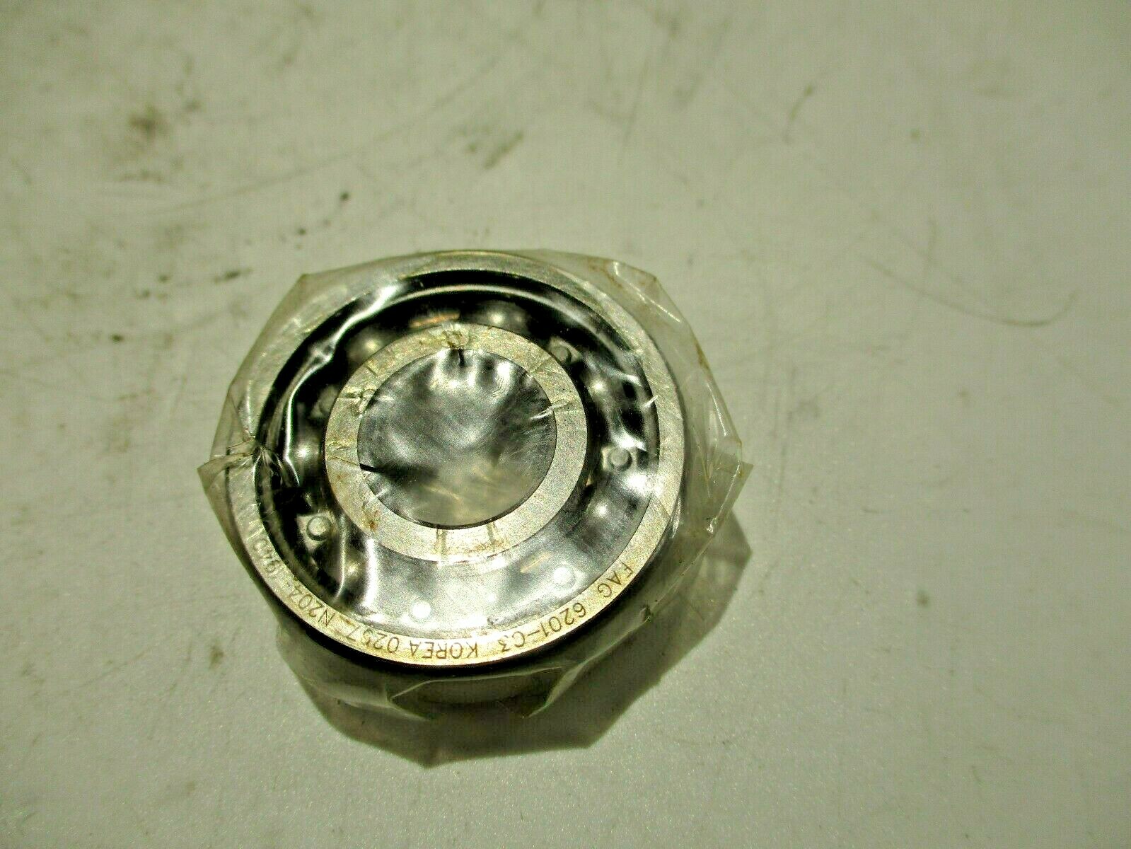 NEW FAG 6201C3 OPEN BAL BEARING