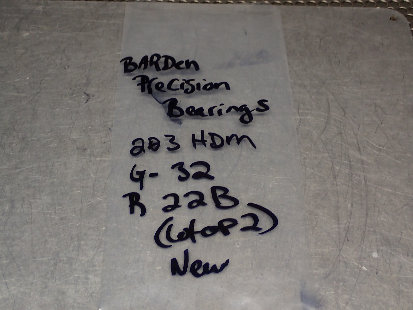Barden Precision 203HDM Bearings New Old Stock (Lot of 2)