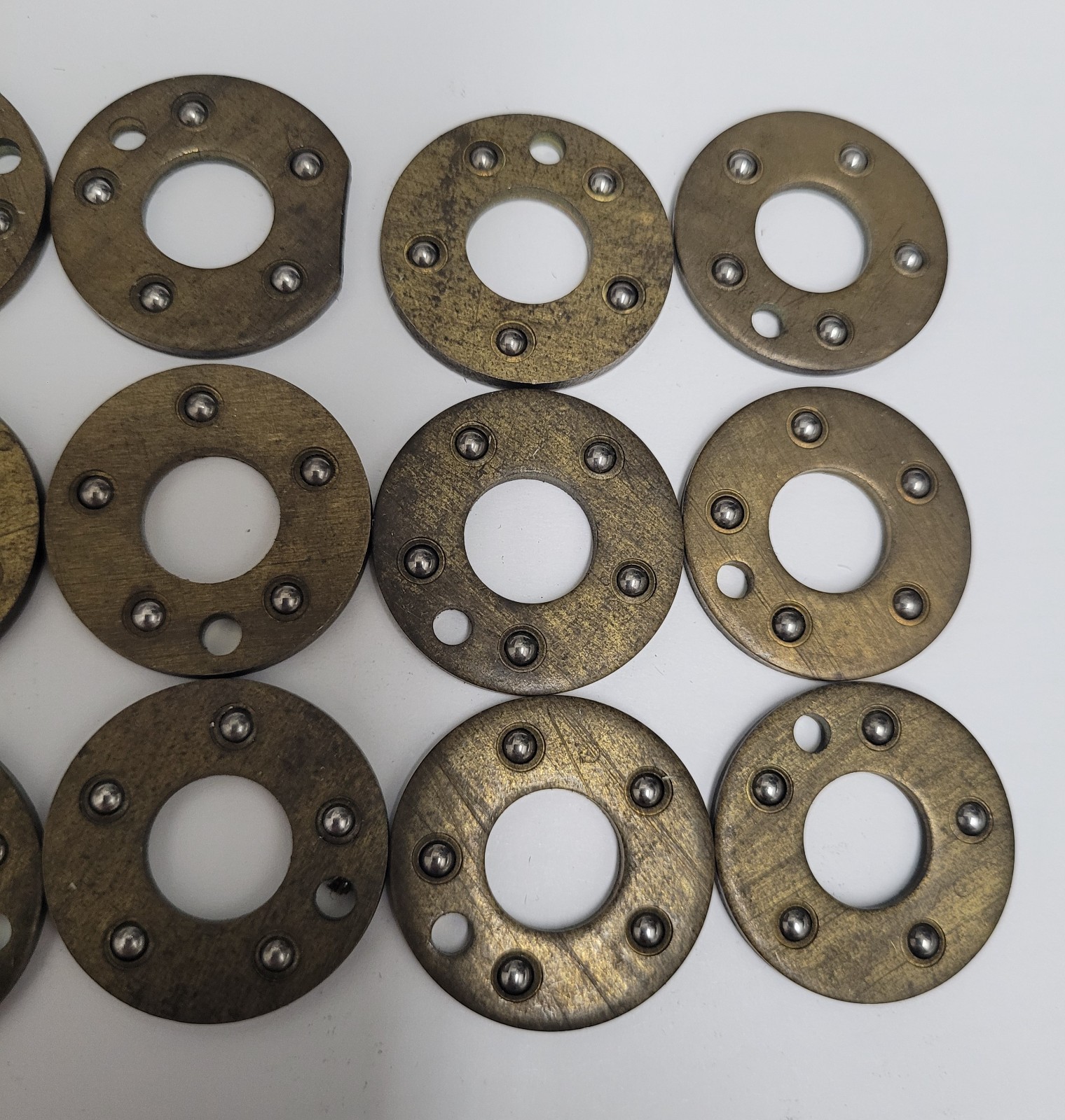 18 Vintage Bearings Lot – 1 1/16” Outside with 7/16” Bore – Unused NOS