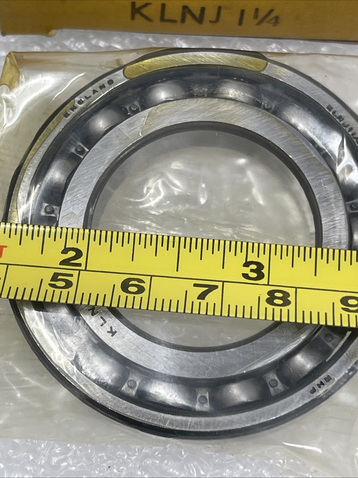 RHP KLNJ Bearing Open 1-1/4″ ID x 2-1/4″ OD x 3/8″ W, KLNJ-1-1/4 R-20 England