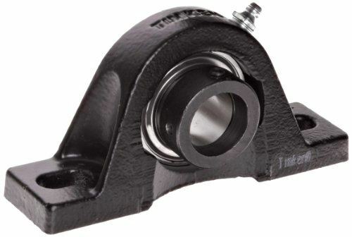 Timken RAK1 Pillow Block, 2 Bolt Holes, Relubricatable, Non-Expansion, Cast Iron